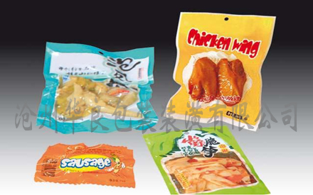 食品真空塑料包装袋设计图片